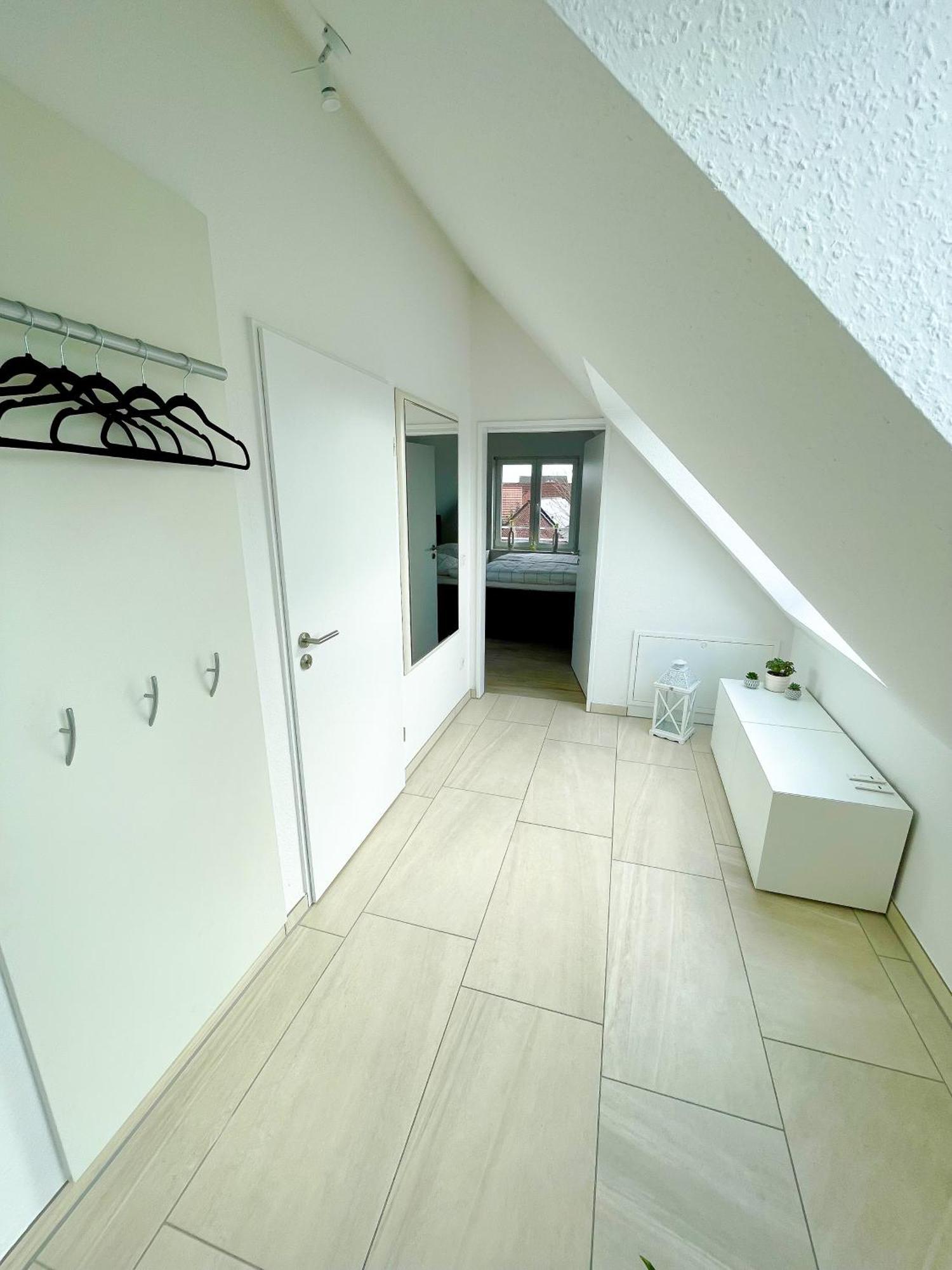 Ahaus: Stadtoase Mit Terrasse & Privater Garage 外观 照片