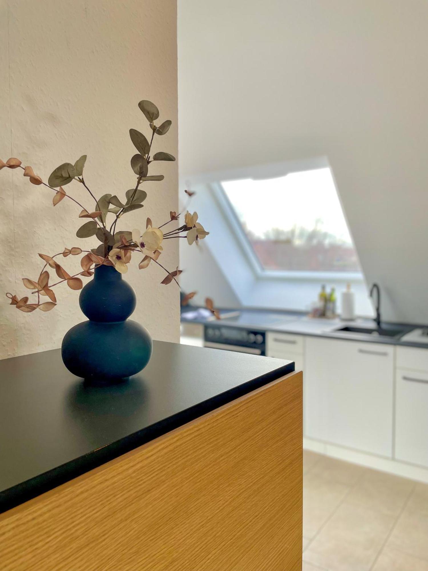 Ahaus: Stadtoase Mit Terrasse & Privater Garage 外观 照片