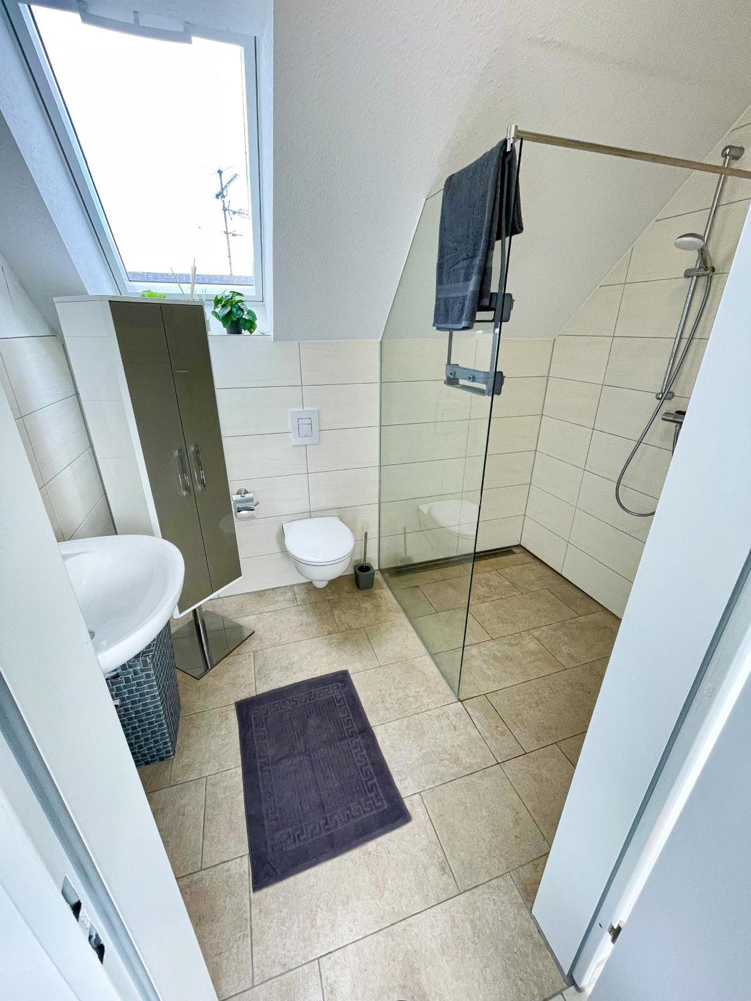 Ahaus: Stadtoase Mit Terrasse & Privater Garage 外观 照片