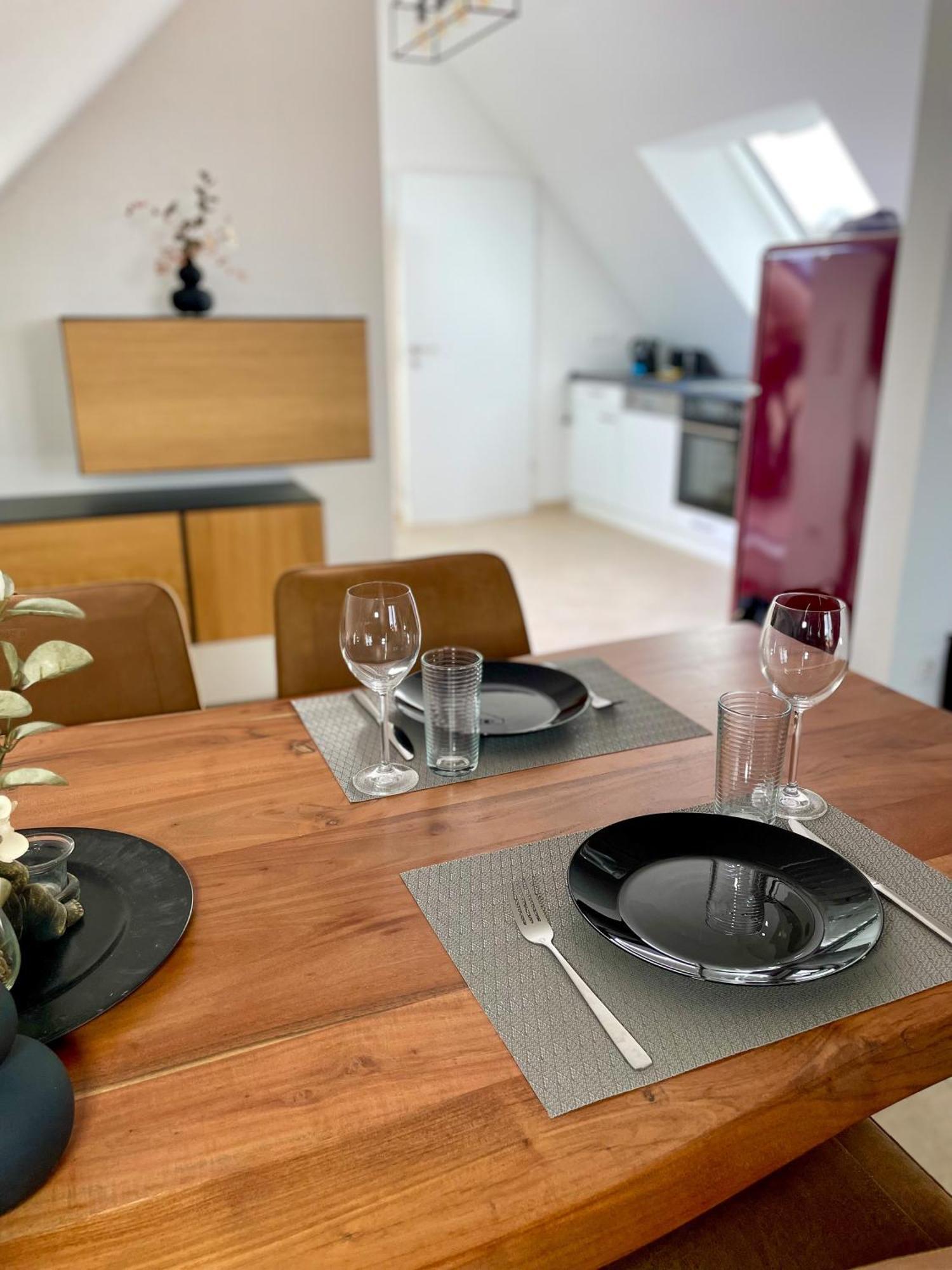 Ahaus: Stadtoase Mit Terrasse & Privater Garage 外观 照片