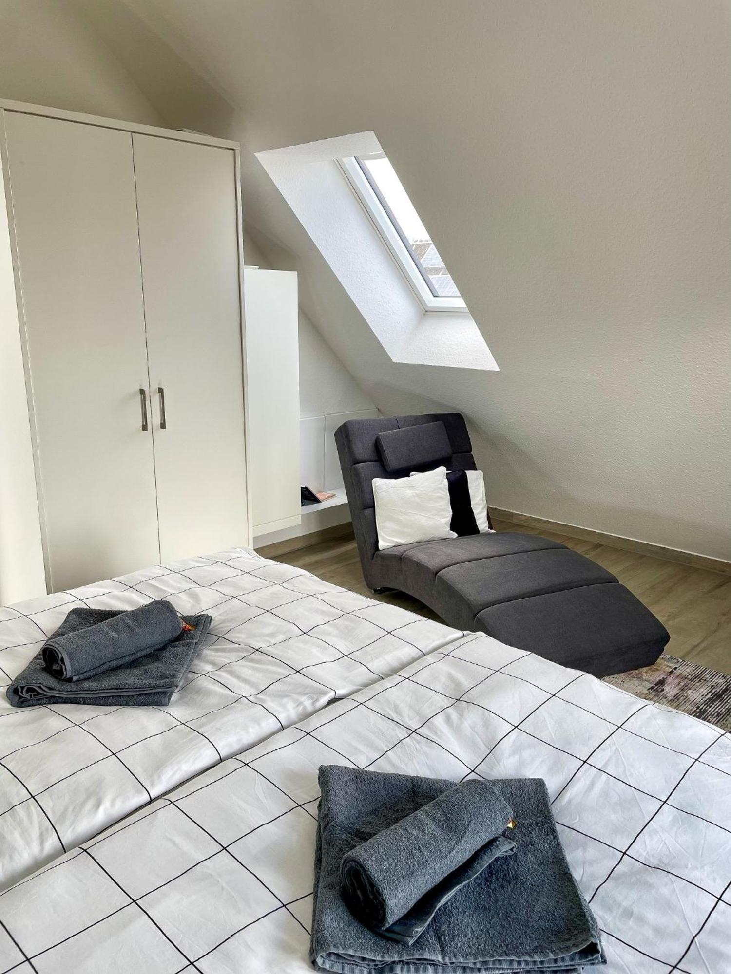Ahaus: Stadtoase Mit Terrasse & Privater Garage 外观 照片