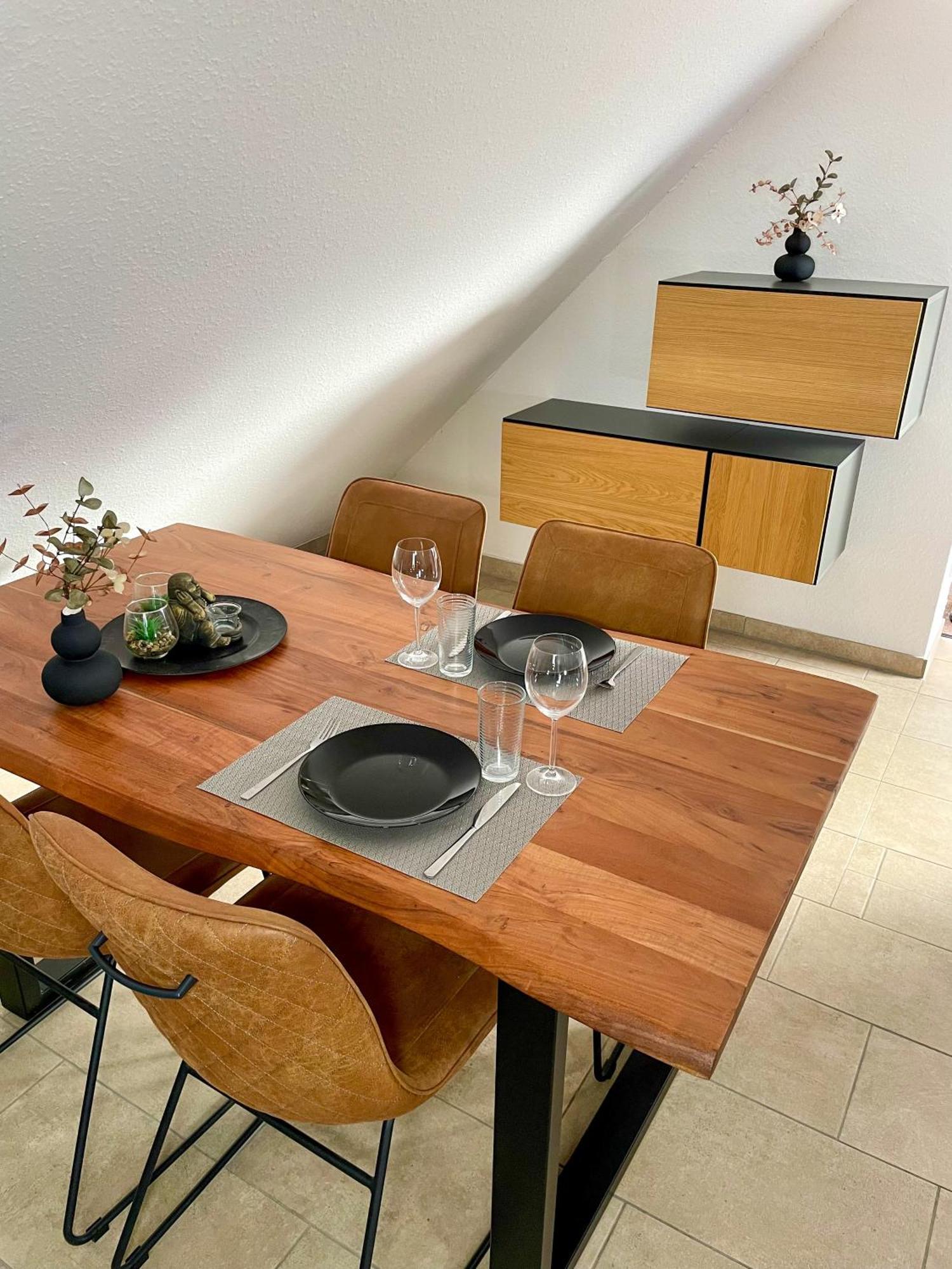 Ahaus: Stadtoase Mit Terrasse & Privater Garage 外观 照片